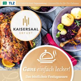 Bild: Empfehlung: Gans einfach lecker - Das Festtagsessen aus der Box