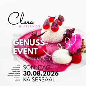 Bild: Genussevent mit sechs Sterneköchen: Clara & Friends 