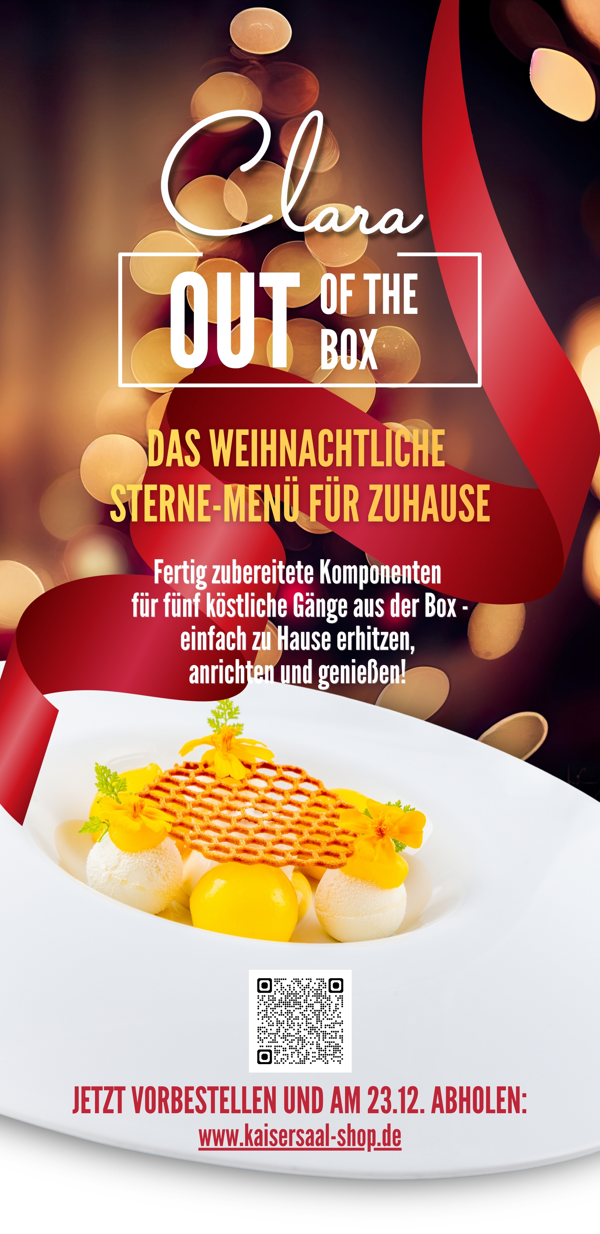 Clara Out of the Box: Das Sternemenü für zu Hause Bild: Clara Out of the Box: Das Sternemenü für zu Hause